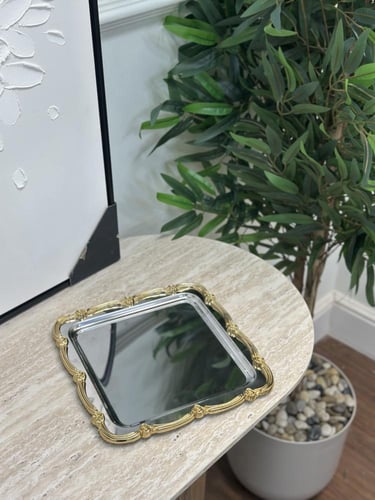 صينية تقديم استيل