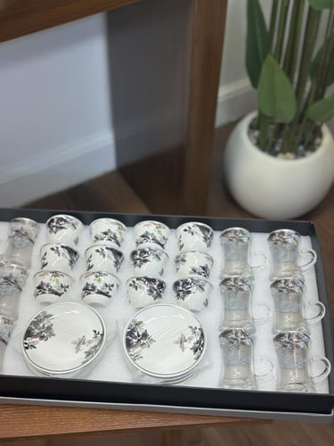 طقم كاسات وفناجيل