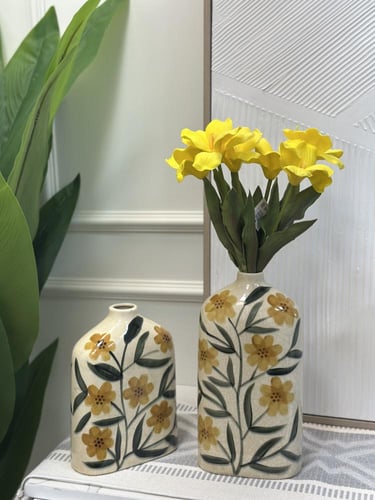 فازة سيراميك مشجر