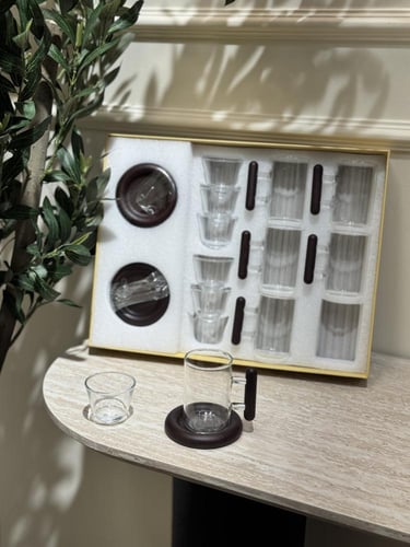 طقم كاسات وفناجيل