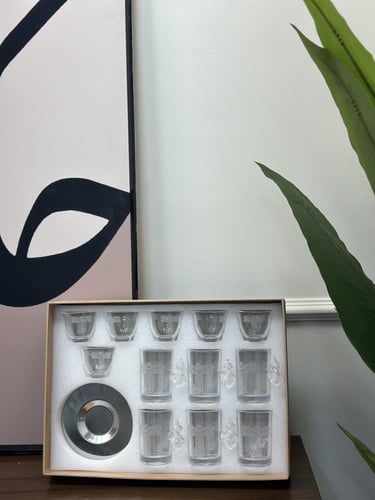 طقم كاسات وفناجيل