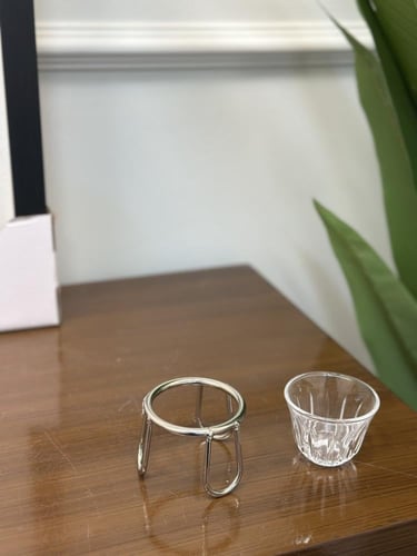 استاند فنجال فضي