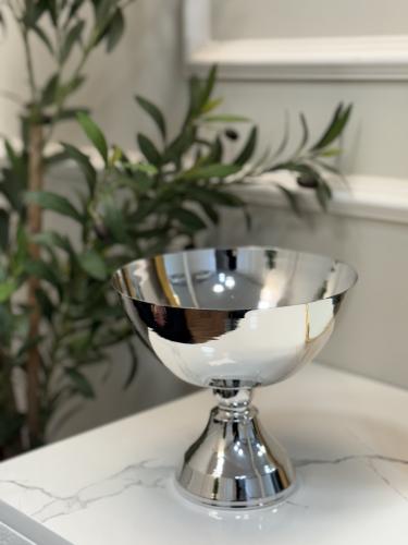 استاند تقديم استيل فضي