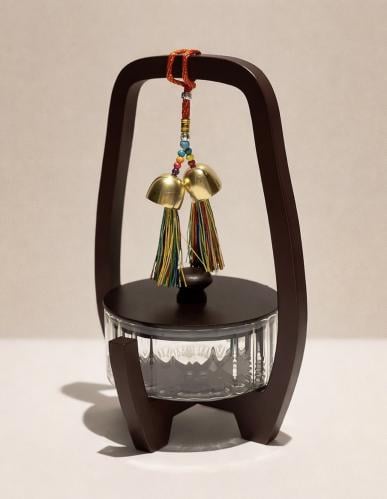 صحن تقديم باستاند خشب