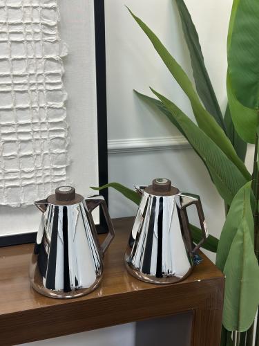 طقم ترامس بعبارة قهوة وشاي