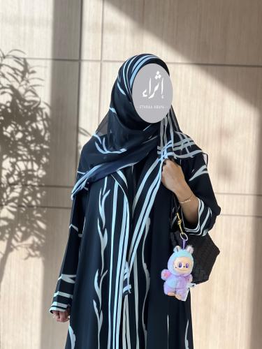 عباية كريب طباعه