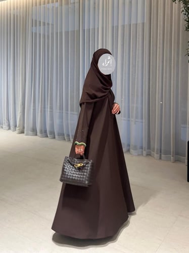 عباية كريب مع شك