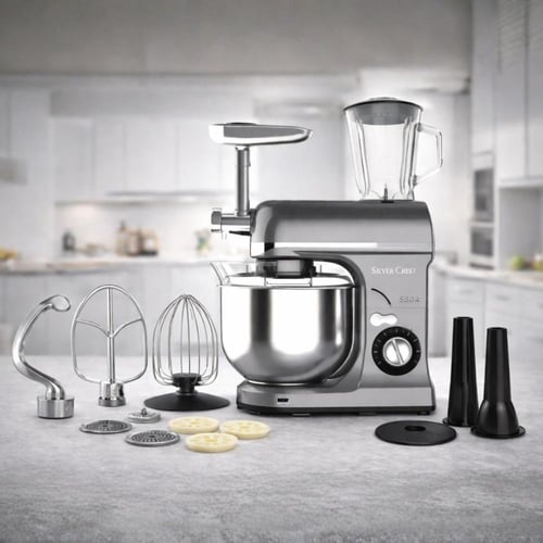 محضرة طعام متعددة الوظائف 1800 واط بأداء قوي وعجان...