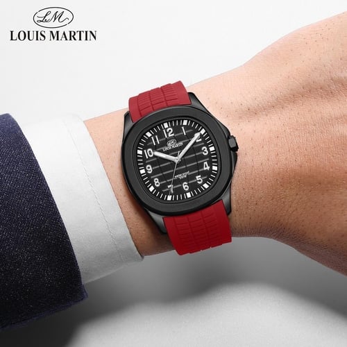 ساعه رجالي ربر لويس مارتن بألوان متعددة