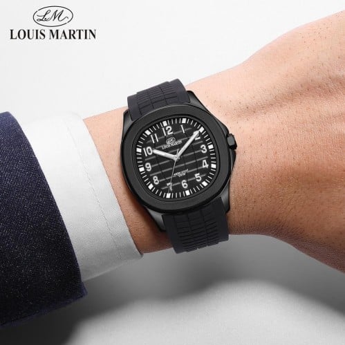 ساعه رجالي ربر لويس مارتن بألوان متعددة