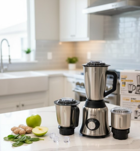 خلاط كهربائي دينكس 1.5 لتر 3 في 1