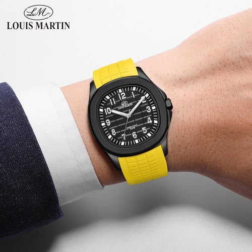 ساعه رجالي ربر لويس مارتن بألوان متعددة
