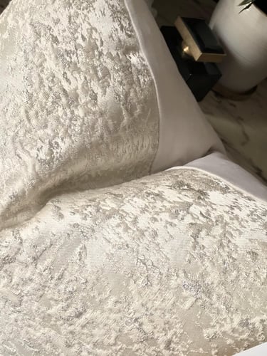 غطاء وسادة اللؤلؤ