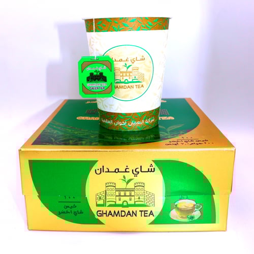 شاي غمدان أخضر 100 خيط
