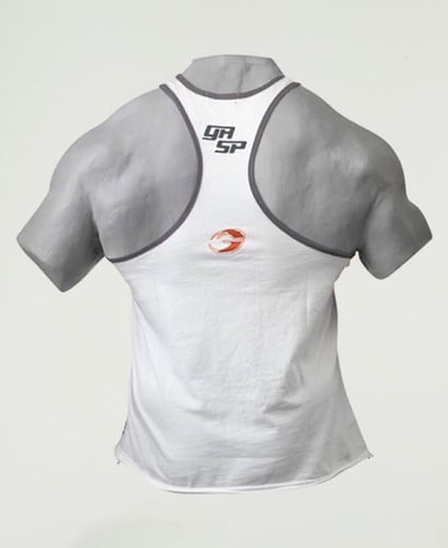 GASP VINTAGE T-BACK - WHITE
