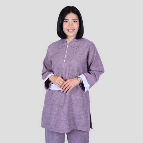 زي عاملات كشميري بسحاب