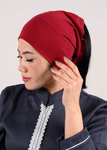 ربطة رأس بوني مزودة بفتحة خلفية