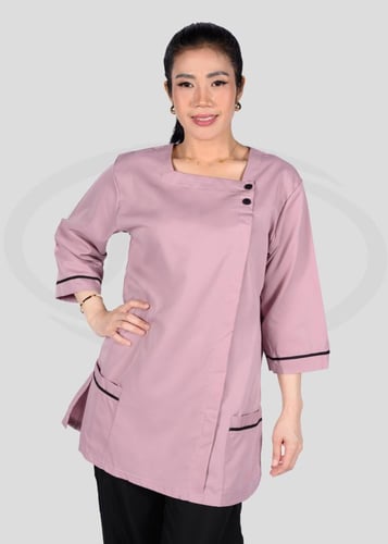 زي عاملات موحد بجبوب وازرار علوية