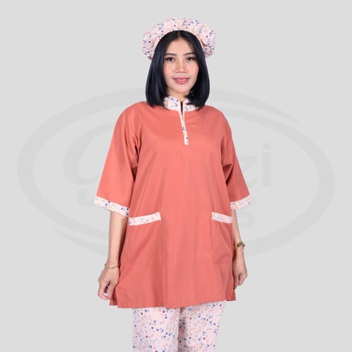 زي عاملات منزلية مع قبعة