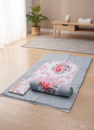 أطقم صلاة نسائي فاخر وطني مكون من 3 قطع