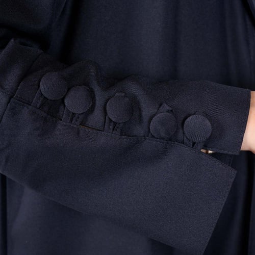 عباية سوداء ببطانة داخلية F