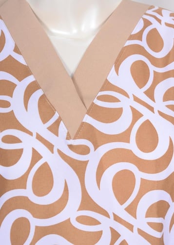 زي عاملات منزلية قطعتين بتصميم مودرن