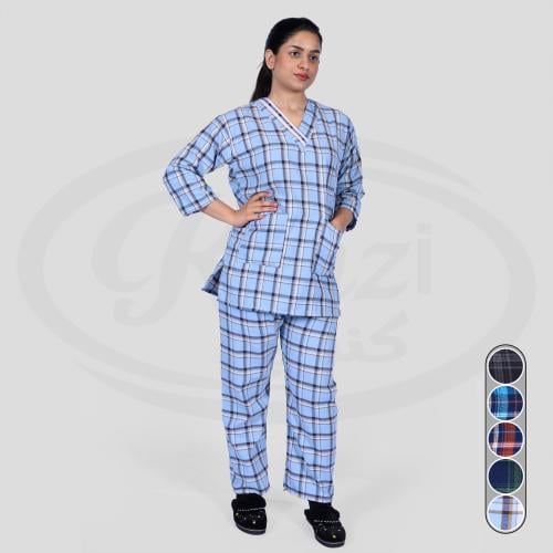 طقم يونيفورم عاملات كاروهات مميز