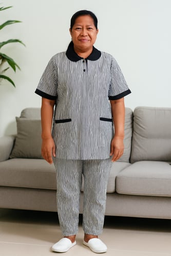 طقم يونيفروم مخطط 3 قطع