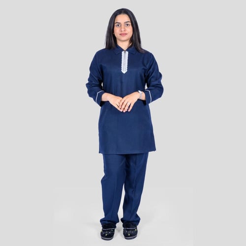 طقم عاملات منزلية شتوي ثلاث قطع