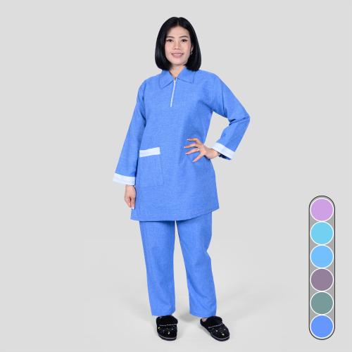 زي عاملات كشميري بسحاب