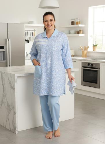 زي عاملات مشجّر سماوي جامبو