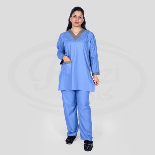 طقم لبس عاملة ملون مميز