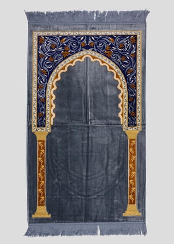 بكج نفحات الخير الرمضاني سجادة صلاة فاخرة مع طقم ت...