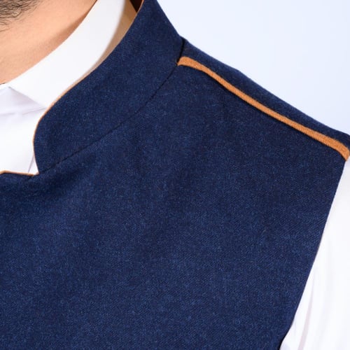 سديري رجالي دبل فيس كحلي بني جملي