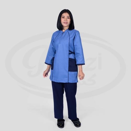 بدلة عاملات كاروهات أنيق