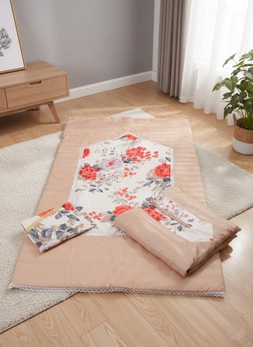 طقم صلاة نسائي وطني 3 قطع