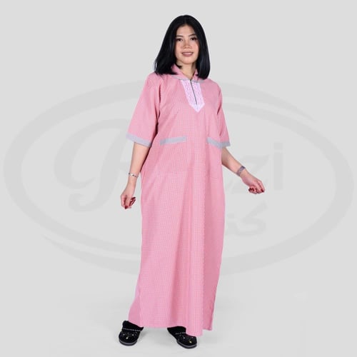 قميص عامله منزلية كاروهات