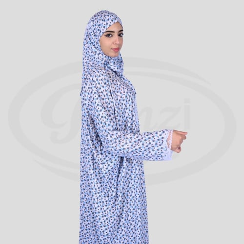 شرشف صلاة أزرق بورد