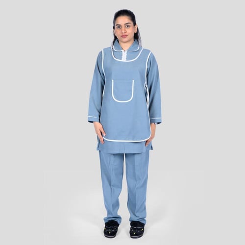 زي عاملة شتوي ثقيل 3 قطع