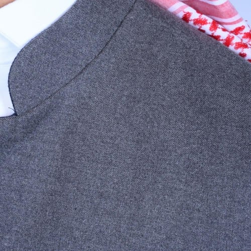 سديري دبل فيس كحلي غامق و رمادي