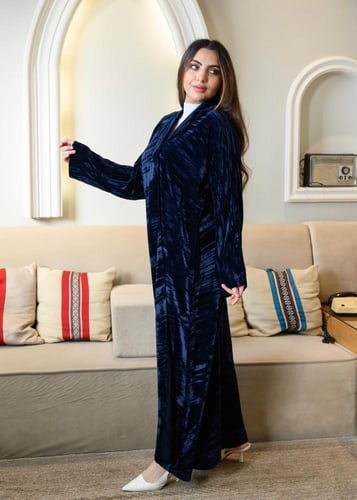 عباية بليزر بيكا كحلي ملكي