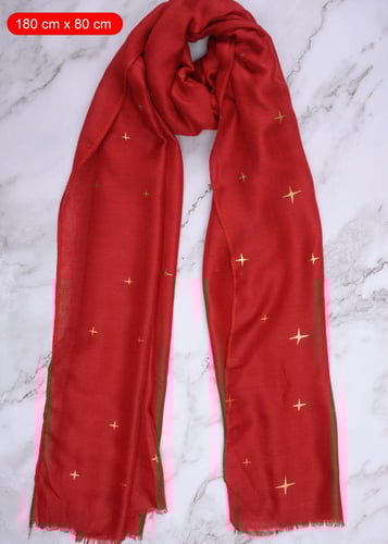 حجاب نجوم القرمز