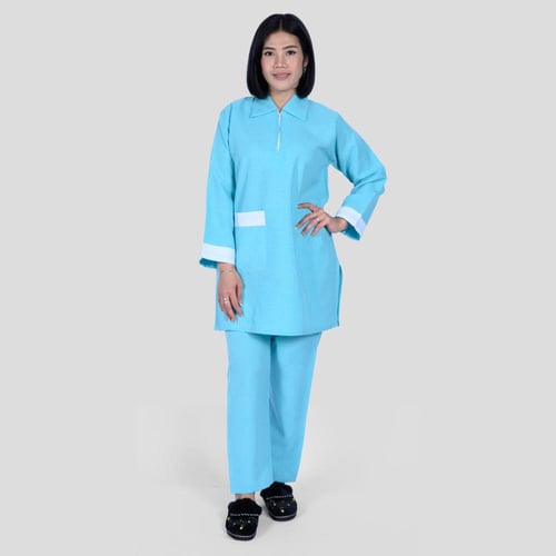 زي عاملات كشميري بسحاب