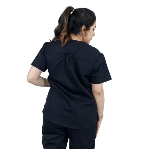 سكراب طبي أوفر سايز نسائي لون اسود 105 Kenzi