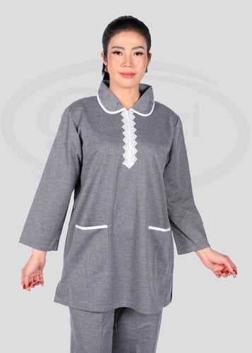 يونيفورم عاملات منزلية شتوي 3 قطع ساده