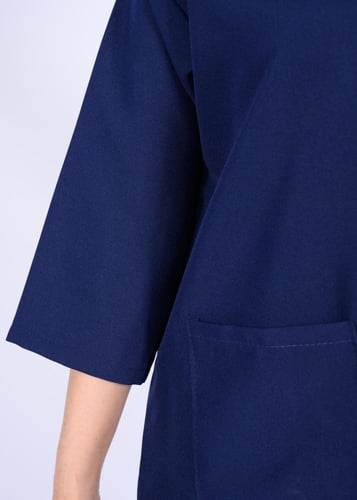 زي عاملات منزلية خريفي ساده بخامة عالية الجودة