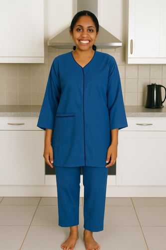 بدلة عاملات منزلية قطعتين مميز