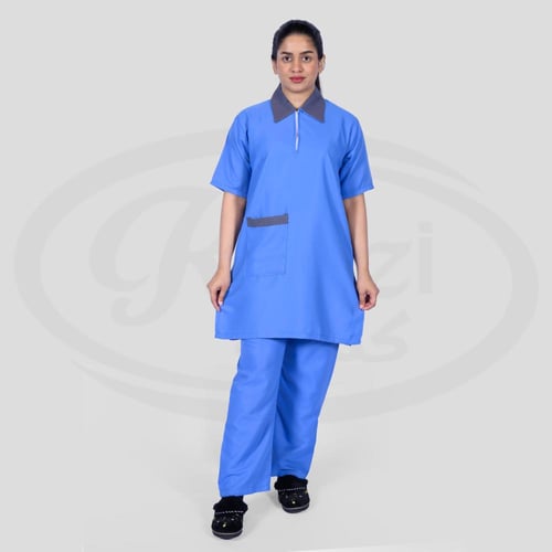 زي عاملات منزلية بسحاب أنيق