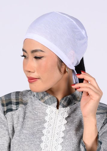 بونيه داخلي للعاملة المنزلية بربطه خلفيه