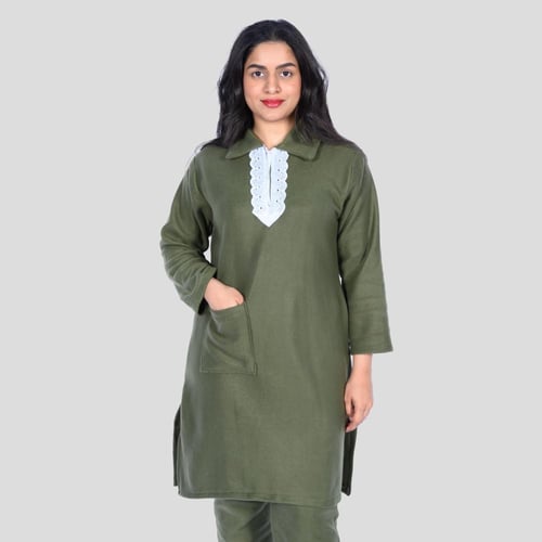 زي عاملات شتوي بطانية